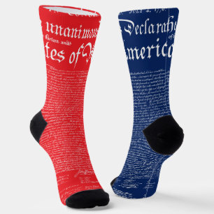 Chaussette Déclaration d'indépendance des États-Unis