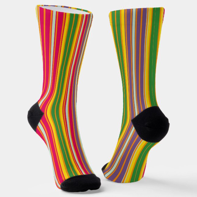 Chaussette  Decorative Striped  (Angulaire)