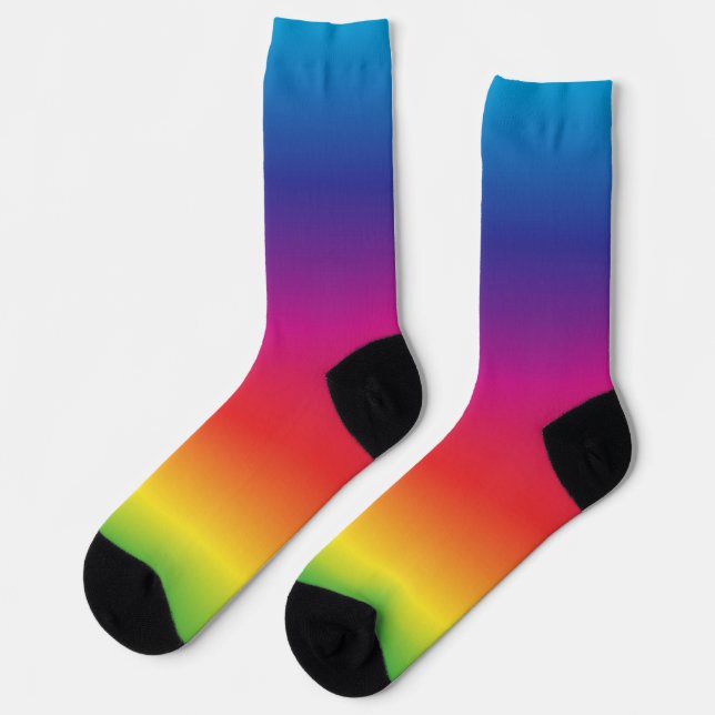 Chaussette Dégradé arc-en-ciel (Gauche)