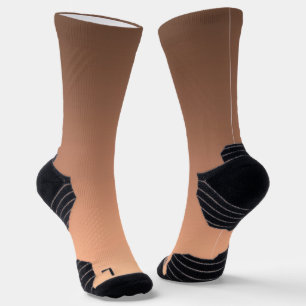 Chaussette Dégradé pêche - clair à profond   Humeurs saisonni