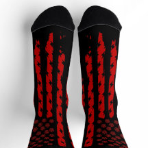 Démon - drapeau - Sock Premium Crew