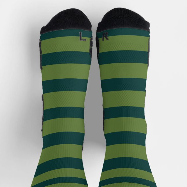 Chaussette Des éclats de marécages de jungle (Haut)