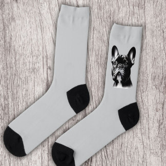 Chaussette Dessin French Bulldog
