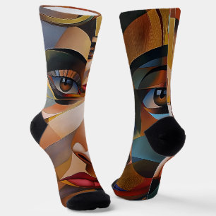 Chaussette dessin réaliste
