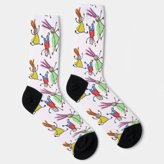 Chaussette Dessins d'enfants sur