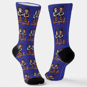 Chaussette Devoirs des joueurs de cornemuse pour la processio