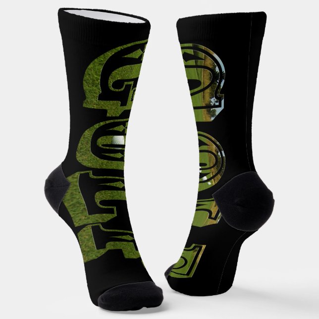 Chaussette Dimensional Golf Le Nom, Crew Chaussettes (Angulaire)