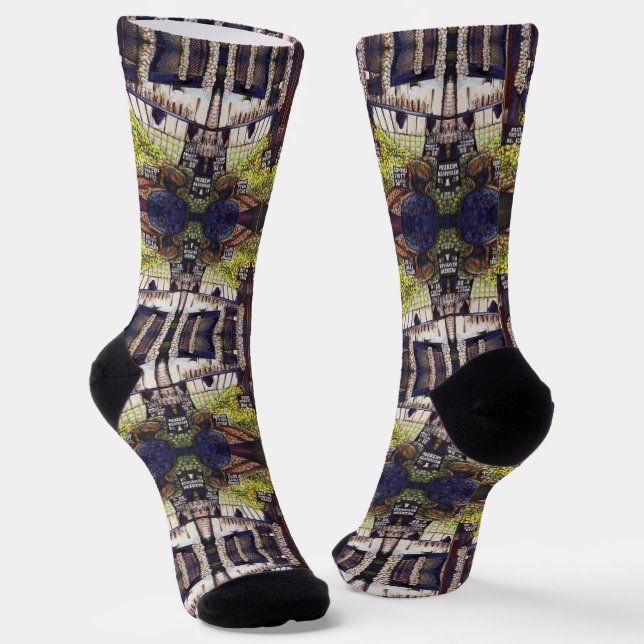 Chaussette Dimensions de curiosité (Angulaire)