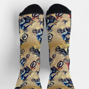 Chaussette Dirt Cross Off-road Art