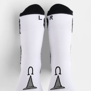 Chaussette Dites à tout le monde ce que vous ressentez avec c