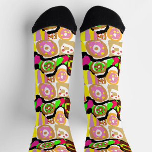 Chaussette Divertissement Donuts