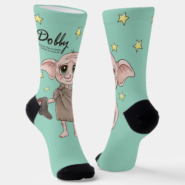 Chaussette Dobby Watercolor Character Art (Angulaire)