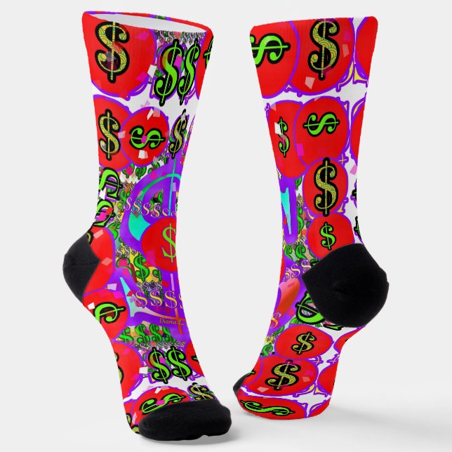 Chaussette Dollar $igns (Angulaire)