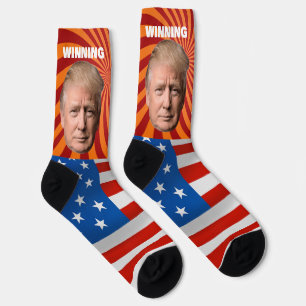 CHAUSSETTE DONALD TRUMP CHRISTMAS CHERCHANT DES SOCKS