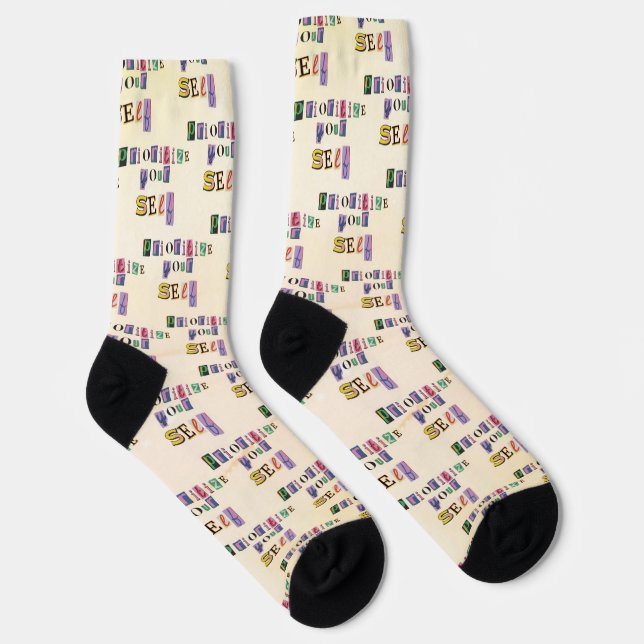 Chaussette Donnez-vous la priorité (Droite)
