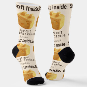 Chaussette Doux à l'intérieur : Gâteau à l'ananas en fer T Ci