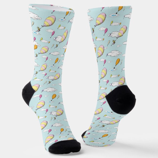 Chaussette Dr. Seuss | Oh, les endroits que vous allez ! (Angulaire)