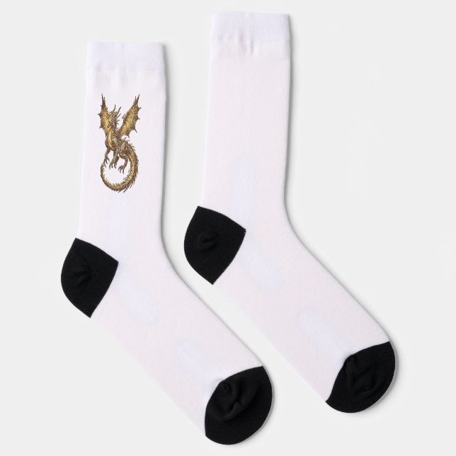 Chaussette Dragon d'or  (Droite)
