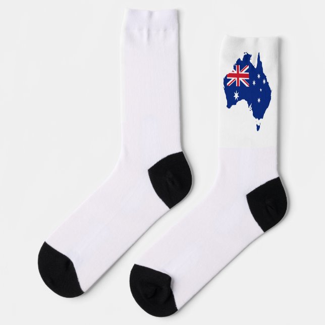 Chaussette Drapeau australien (Gauche)