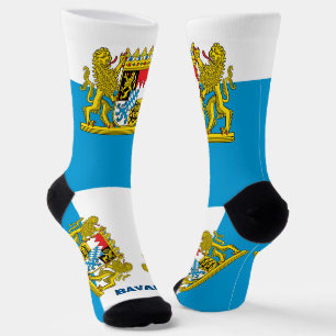 Chaussette Drapeau Bavarois Patriotique, Bavière durable