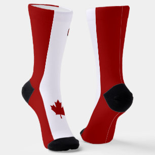 Chaussette Drapeau canadien