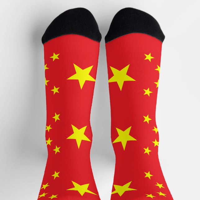 Chaussette Drapeau chinois (Haut)