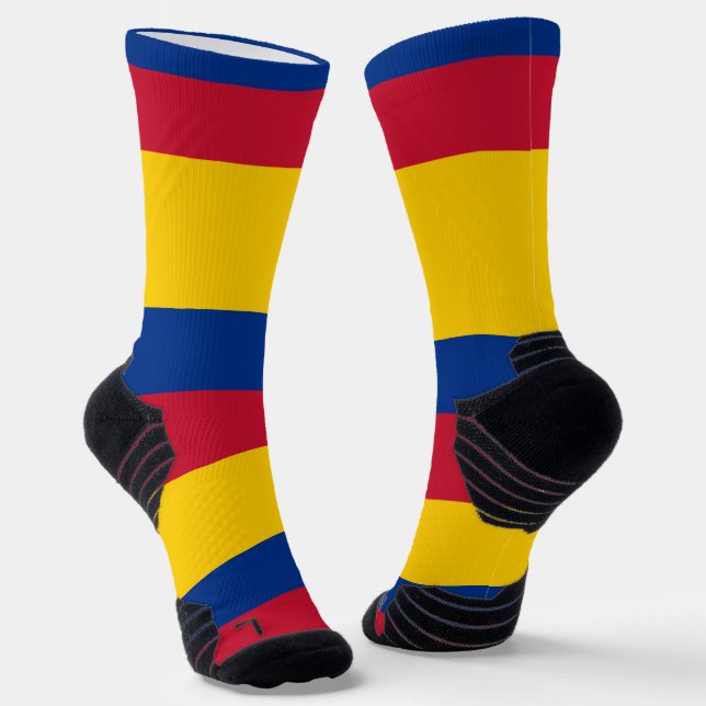 Chaussette Drapeau colombien (Angulaire)