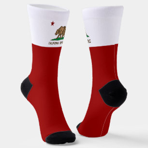 Chaussette Drapeau de Californie