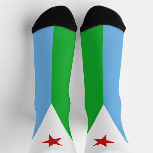 Chaussette Drapeau de Djibouti