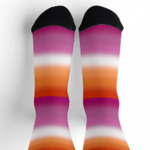 Drapeau de fierté lesbienne à dégradé 