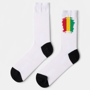 Chaussette Drapeau de Guinée