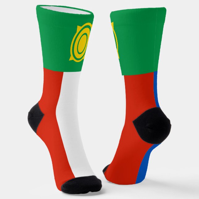 Chaussette Drapeau de Khakassie (Angulaire)