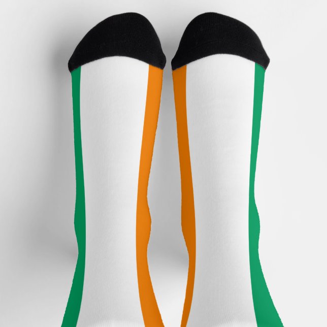 Chaussette Drapeau de la Côte d'Ivoire (Haut)
