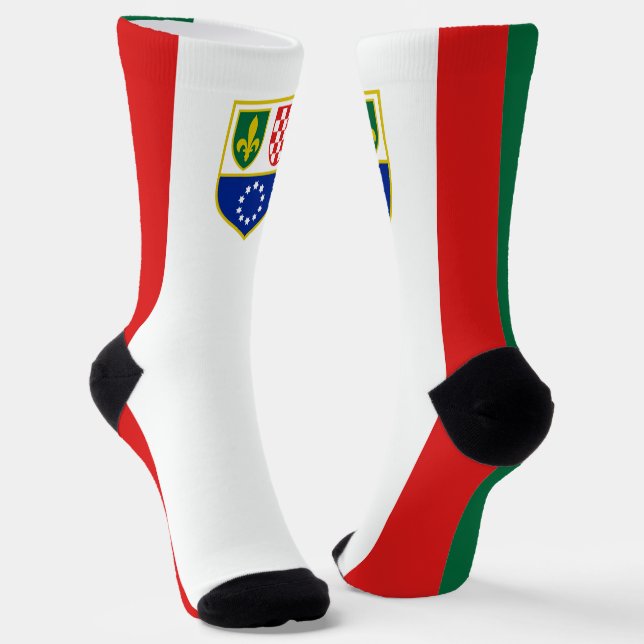 Chaussette Drapeau de la Fédération de Bosnie-Herzégovine (Angulaire)