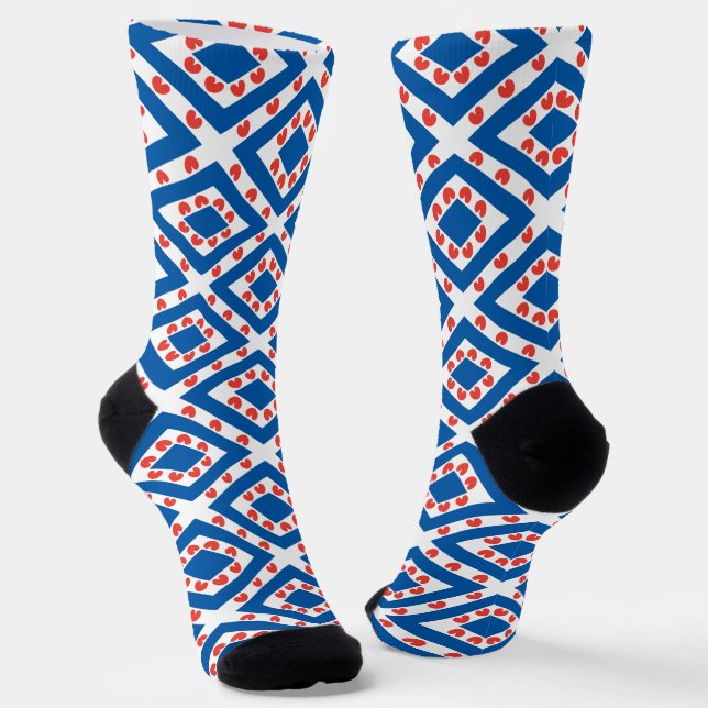 Chaussette Drapeau de la Frise (Angulaire)