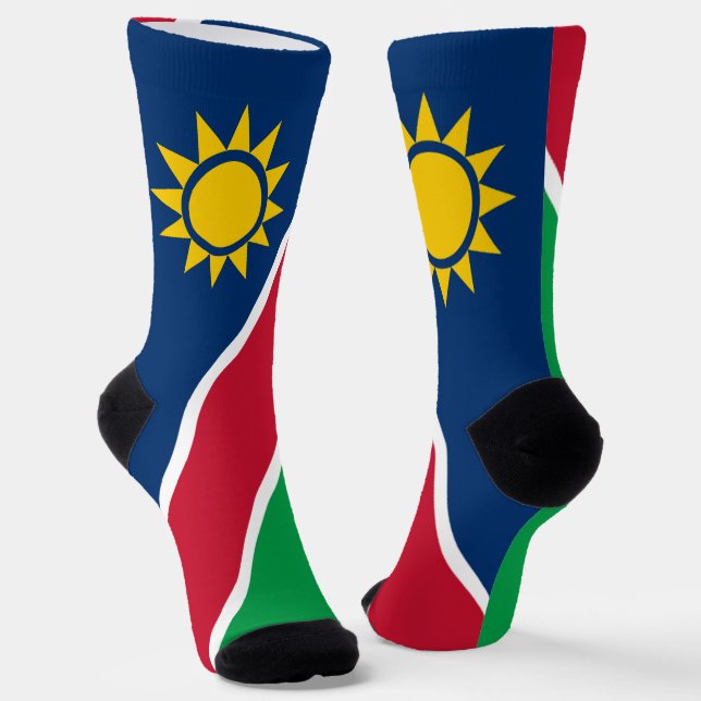 Chaussette Drapeau de la Namibie (Angulaire)
