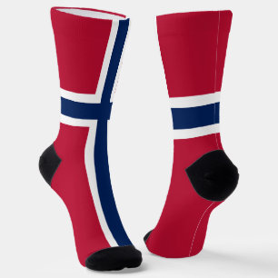 Chaussette Drapeau de la Norvège