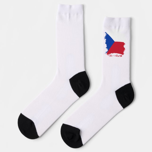 Chaussette Drapeau de la République tchèque (Gauche)
