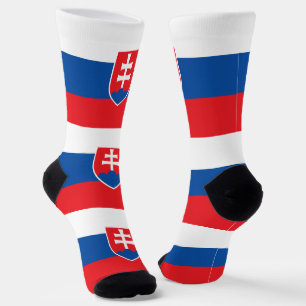 Chaussette Drapeau de la Slovaquie