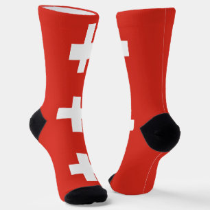 Chaussette Drapeau de la Suisse