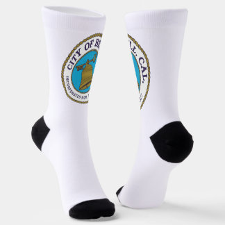 Chaussette Drapeau de la ville de Bell (Californie)