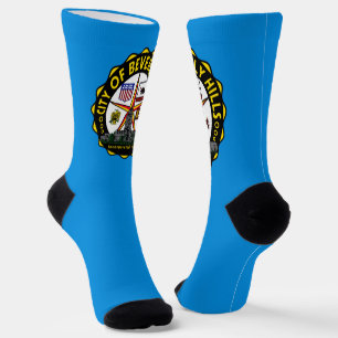 Chaussette Drapeau de la ville de Beverly Hills (Californie)