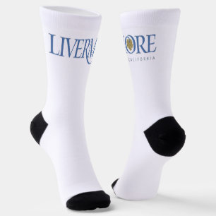 Chaussette Drapeau de la ville de Livermore (Californie)