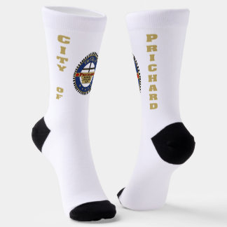 Chaussette Drapeau de la ville de Prichard (Alabama)
