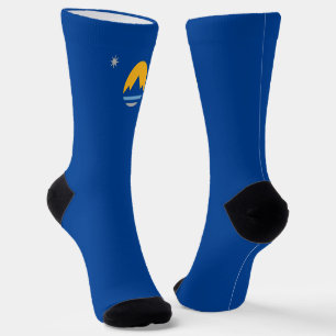 Chaussette Drapeau de la ville de Reno (Nevada)