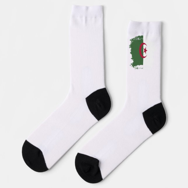 Chaussette Drapeau de l'Algérie (Gauche)