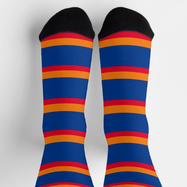 Chaussette Drapeau de l'Arménie motif (Haut)