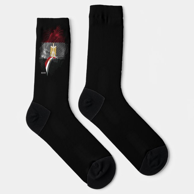 Chaussette Drapeau de l'Égypte (Droite)