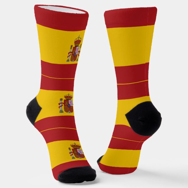 Chaussette Drapeau de l'Espagne (Angulaire)
