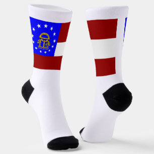Chaussette Drapeau de l'État de Géorgie